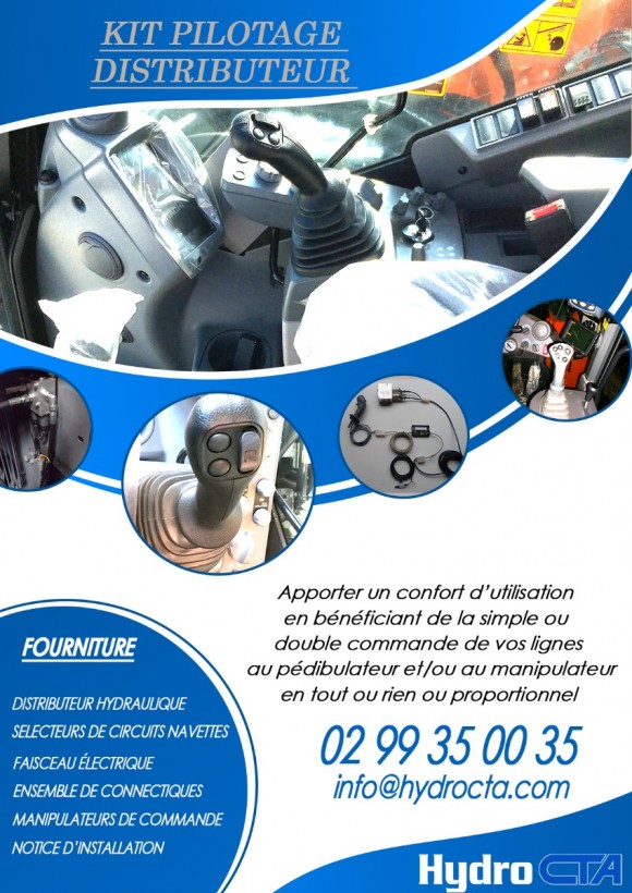 KIT PILOTAGE DISTRIBUTEUR